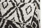 Kusový koberec Twin-Wendeteppiche 103134 schwarz creme