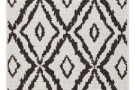 Kusový koberec Twin-Wendeteppiche 103134 schwarz creme