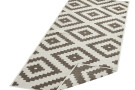 Kusový koberec Twin-Wendeteppiche 103133 braun creme