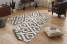 Kusový koberec Twin-Wendeteppiche 103133 braun creme