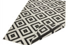 Kusový koberec Twin-Wendeteppiche 103129 schwarz creme
