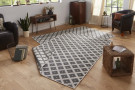 Kusový koberec Twin-Wendeteppiche 103126 grau creme