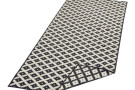 Kusový koberec Twin-Wendeteppiche 103124 schwarz creme