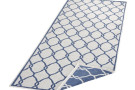 Kusový koberec Twin-Wendeteppiche 103123 blau creme