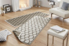 Kusový koberec Twin-Wendeteppiche 103122 braun creme
