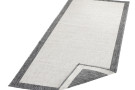 Kusový koberec Twin-Wendeteppiche 103108 creme grau