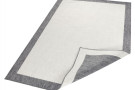 Kusový koberec Twin-Wendeteppiche 103108 creme grau