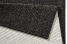 Kusový koberec Twin-Wendeteppiche 103096 schwarz creme