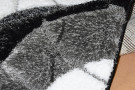 Kusový koberec Seher 3D 2616 Black Grey
