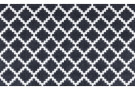 Protiskluzový běhoun Home Black White 103156