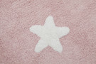 Ručně tkaný kusový koberec Stars Pink-White