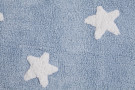 Ručně tkaný kusový koberec Stars Blue-White