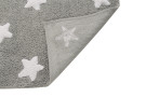 Ručně tkaný kusový koberec Stars Grey-White