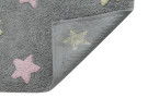 Ručně tkaný kusový koberec Tricolor Stars Grey-Pink