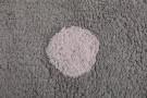 Ručně tkaný kusový koberec Tricolor Polka Dots Grey-Pink