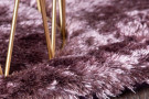 Kusový koberec Glossy 795 mauve