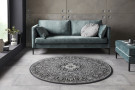 Kruhový koberec Mirkan 104436 Dark-grey