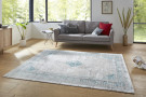 Kusový koberec Opulence 104710 Silver-turquoise