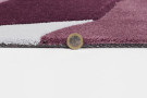 Ručně všívaný kusový koberec Infinite Splinter Purple