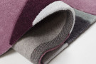 Ručně všívaný kusový koberec Infinite Splinter Purple
