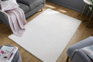 Kusový koberec Emelia Faux Fur Bergen Ivory