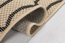 Kusový koberec Florence Alfresco Milan Beige/Black