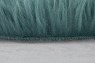 Kusový koberec Faux Fur Sheepskin Teal