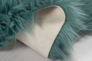Kusový koberec Faux Fur Sheepskin Teal