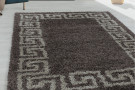 Kusový koberec Hera Shaggy 3301 taupe