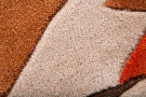 Ručně všívaný kusový koberec Infinite Splinter Orange