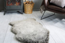 Kusový koberec Freja Faux Fur Copenhagen Charcoal