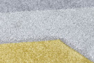 Kusový koberec Hand Carved Aurora Grey/Ochre