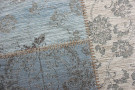 Kusový koberec Manhattan Patchwork Chenille Duck Egg