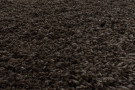 Kusový koberec Fluffy Shaggy 3500 brown kruh