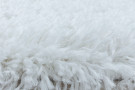 Kusový koberec Fluffy Shaggy 3500 white kruh
