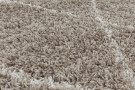 Kusový koberec Alvor Shaggy 3401 beige kruh