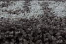 Kusový koberec Hera Shaggy 3301 taupe kruh