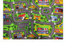 Dětský metrážový koberec City Life Svat - silnice