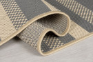 Kusový koberec Florence Alfresco Stripe Grey