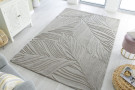 Kusový koberec Solace Leaf Grey