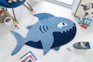 Kusový koberec Zest Kids Shark Blue