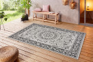 Kusový orientální koberec Flatweave 104812 Cream/Light-brown