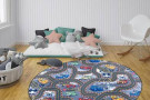 Dětský kusový koberec Play 105204 kruh