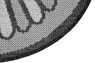 Protiskluzová rohožka Weave 105251 Anthracite Gray Cream
