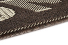 Protiskluzová rohožka Weave 105255 Taupe Brown Cream