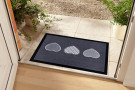 Rohožka Printy 105368 Dark grey