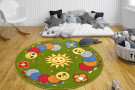 Dětský koberec New Adventures 105307 Green Yellow