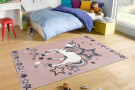 Dětský koberec New Adventures 105324 Pastel pink