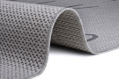 Dětský kusový koberec Flatweave 104887 Silver/Grey kruh