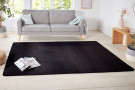 Kusový koberec Nasty 102055 Schwarz 200x200 cm čtverec